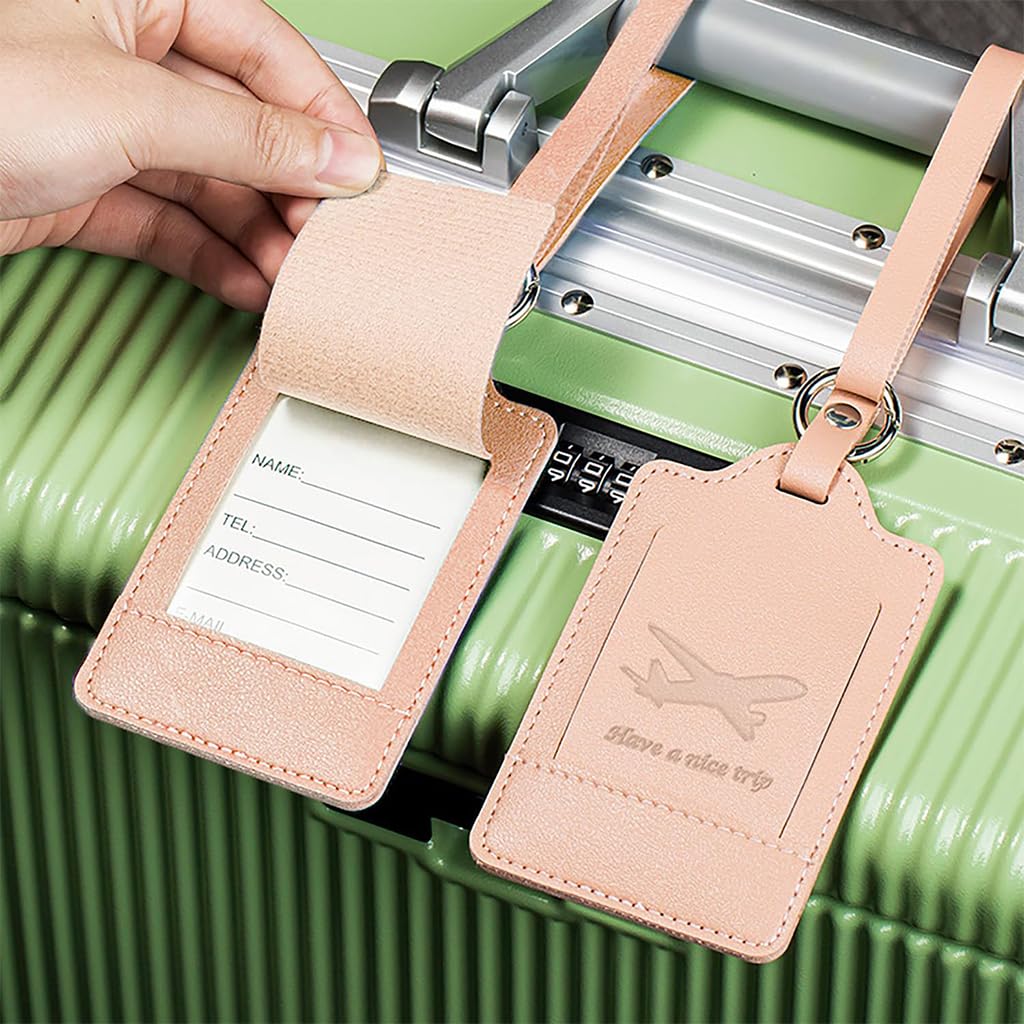 PALAY 3 Pack Luggage Tags, PU Leather Luggage Tags Privacy Protection Travel Bag Labels for Suitcase Tags for Women Men Teens Travel PALAY 3 Pack Luggage Tags, PU Leather Luggage Tags Privacy Protection Travel Bag Labels for Suitcase Tags for Women Men Teens Travel